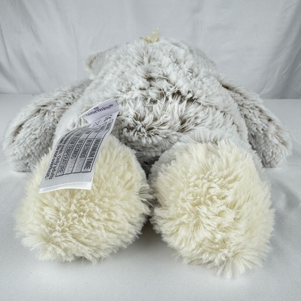 NWT Warmies Marshmallow Bear - Picture 4 of 9